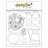 Honey Bee Stamps - Clear Photopolymer Stamps - Farm Fresh Flowers