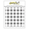 Honey Bee Stamps - Clear Photopolymer Stamps - Buffalo Plaid