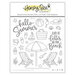 Honey Bee Stamps - Paradise Collection - Clear Photopolymer Stamps - Hello Summer