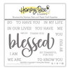 Honey Bee Stamps - Clear Photopolymer Stamps - Blessed Buzzword