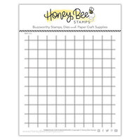 Honey Bee Stamps - Clear Photopolymer Stamps - Farmhouse Check Background