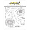 Honey Bee Stamps - Clear Photopolymer Stamps - Sweet Sunflowers