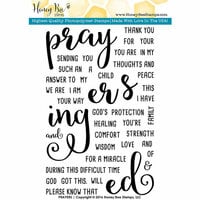 Honey Bee Stamps - Clear Photopolymer Stamps - Prayers
