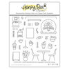 Honey Bee Stamps - Clear Photopolymer Stamps - Coffee Shop House Builder Add-On
