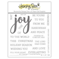 Honey Bee Stamps - Clear Photopolymer Stamps - Joy Buzzword