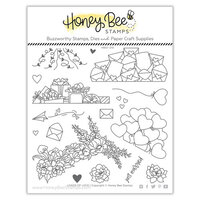 Strawberry Ice - Acrylic Hearts Mix – Honey Bee Stamps