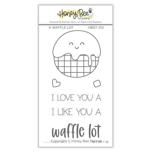 Honey Bee Stamps - Love Letters Collection - Clear Photopolymer Stamps - A Waffle Lot
