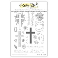 Honey Bee Stamps - Clear Photopolymer Stamps - Old Rugged Cross