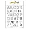 Honey Bee Stamps - Let's Celebrate Collection - Clear Photopolymer Stamps - Sugar Cookie Alphabet