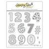 Honey Bee Stamps - Let's Celebrate Collection - Clear Photopolymer Stamps - Sugar Cookie Numbers