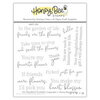 Honey Bee Stamps - Summer Stems Collection - Clear Photopolymer Stamps - My Favorite Flower