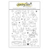 Honey Bee Stamps - Summer Stems Collection - Clear Photopolymer Stamps - Puppy Dog Tails