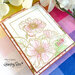 Honey Bee Stamps - Summer Stems Collection - Clear Photopolymer Stamps - Framed Anemones