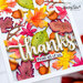 Honey Bee Stamps - Autumn Splendor Collection - Clear Photopolymer Stamps - Inside Thankful Sentiments