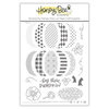 Honey Bee Stamps - Autumn Splendor Collection - Clear Photopolymer Stamps - Patchwork Pumpkins