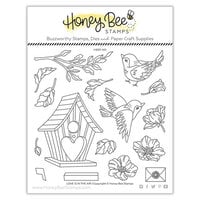Honey Bee Stamps - Sealed With Love Collection - Clear Photopolymer Stamps - Love Is In The Air