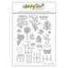 Honey Bee Stamps - Sealed With Love Collection - Clear Photopolymer Stamps - Happy Plants