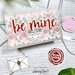 Honey Bee Stamps - Sealed With Love Collection - Clear Photopolymer Stamps - Bitty Buzzwords - Be Mine
