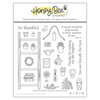 Honey Bee Stamps - Modern Spring Collection - Clear Photopolymer Stamps - Friendship Ladder