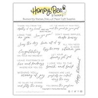 Honey Bee Stamps - The Perfect Day Collection - Clear Photopolymer Stamps - Seas The Day