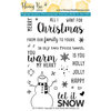 Honey Bee Stamps - Christmas - Clear Photopolymer Stamps - Let It Snow