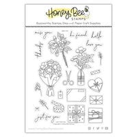 Honey Bee Stamps - Happy Hearts Collection - Clear Photopolymer Stamps - Just For You