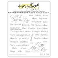 Honey Bee Stamps - Simply Spring Collection - Clear Photopolymer Stamps - This One's For The Girls