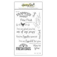 Honey Bee Stamps - Simply Spring Collection - Clear Photopolymer Stamps - Eggstra Special