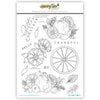 Honey Bee Stamps - Heartfelt Harvest Collection - Clear Photopolymer Stamps - Grateful Gatherings