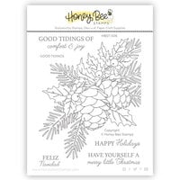Honey Bee Stamps - Clear Photopolymer Stamps - Good Tidings