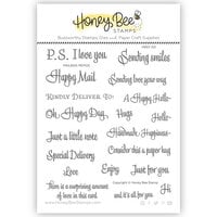 Honey Bee Stamps - Clear Photopolymer Stamps - Mailbox Memos