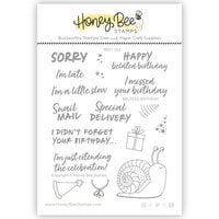 image of Honey Bee Stamps - Clear Photopolymer Stamps - Belated Birthday