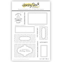 Honey Bee Stamps - Clear Photopolymer Stamps - Celebration Vgcb Add-On