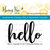 Honey Bee Stamps - Clear Photopolymer Stamps - Hello