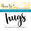 Honey Bee Stamps - Clear Photopolymer Stamps - Hugs