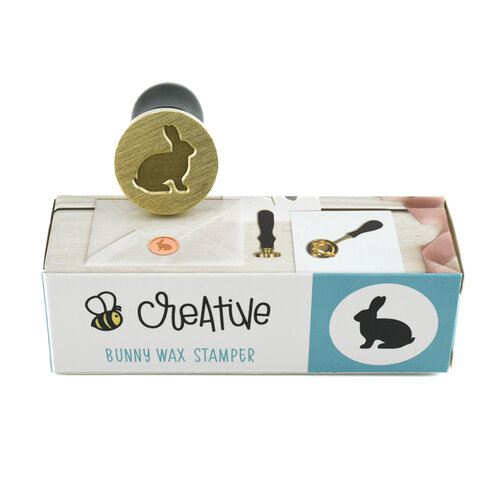 Honey Bee Stamps - Simply Spring Collection - Bee Creative - Wax Stamper - Bunny