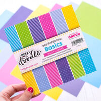 Heffy Doodle - 6 x 6 Patterned Paper Pad - Wildflowers