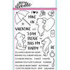 Heffy Doodle - Clear Photopolymer Stamps - Beary Big Heart