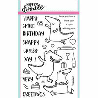Heffy Doodle - Clear Photopolymer Stamps - Happy Snappy Crocs