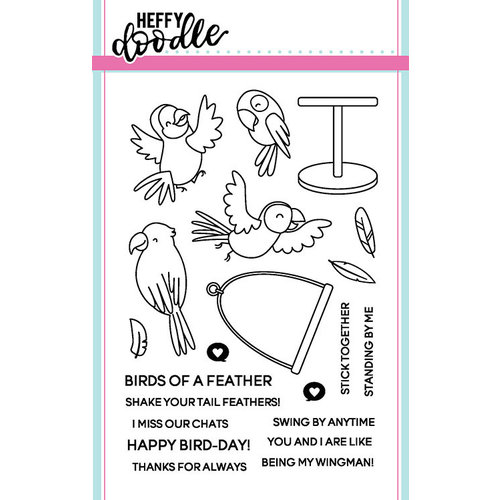 Heffy Doodle - Clear Photopolymer Stamps - Wingman