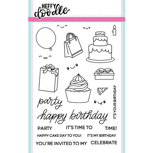 Heffy Doodle - Clear Photopolymer Stamps - Party Palooza