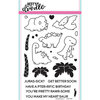 Heffy Doodle - Clear Photopolymer Stamps - Dino Time