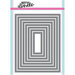 Heffy Doodle - Cutting Dies - Imperial Stitched Rectangles