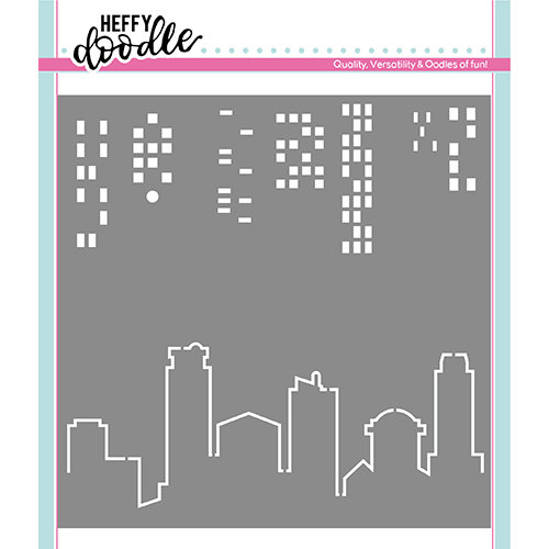 Heffy Doodle - Stencils - Cityscape
