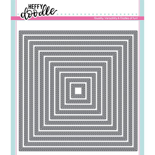 Heffy Doodle - Heffy Cuts - Dies - Stitched Squares