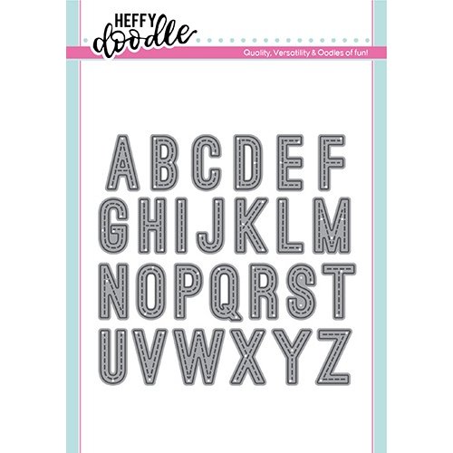 Heffy Doodle - Heffy Cuts - Dies - Stitched Alphabetters