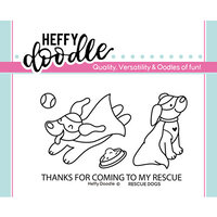 Heffy Doodle - Clear Photopolymer Stamps - Rescue Dogs