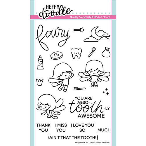 Heffy Doodle - Clear Photopolymer Stamps - Absotoothly Awesome