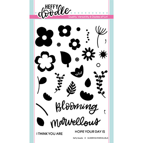 Heffy Doodle - Clear Photopolymer Stamps - Blooming Marvelous