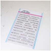 Heffy Doodle - Clear Photopolymer Stamps - More Classic Sentiments